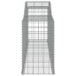 vidaXL Cesti Gabbioni ad Arco 25 pz 300x50x80/100 cm Ferro Zincato vidaXL Cesti Gabbioni ad Arco 25 pz 300x50x80/100 cm Ferro Zincato