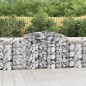 vidaXL Cesti Gabbioni ad Arco 2 pz 300x50x100/120 cm Ferro Zincato vidaXL Cesti Gabbioni ad Arco 2 pz 300x50x100/120 cm Ferro Zincato