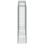 vidaXL Cesti Gabbioni ad Arco 2 pz 300x50x200/220 cm Ferro Zincato vidaXL Cesti Gabbioni ad Arco 2 pz 300x50x200/220 cm Ferro Zincato