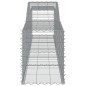 vidaXL Cesti Gabbioni ad Arco 9 pz 400x50x60/80 cm Ferro Zincato vidaXL Cesti Gabbioni ad Arco 9 pz 400x50x60/80 cm Ferro Zincato