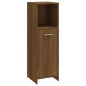 Armadietto Bagno Rovere Marrone 30x30x95cm in Legno Multistrato Armadietto Bagno Rovere Marrone 30x30x95cm in Legno Multistrato