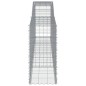 vidaXL Cesti Gabbioni ad Arco 15 pz 400x50x100/120 cm Ferro Zincato vidaXL Cesti Gabbioni ad Arco 15 pz 400x50x100/120 cm Ferro Zincato