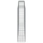 vidaXL Cesti Gabbioni ad Arco 6 pz 400x50x200/220 cm Ferro Zincato vidaXL Cesti Gabbioni ad Arco 6 pz 400x50x200/220 cm Ferro Zincato