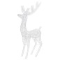 vidaXL Renne di Natale XXL in Acrilico 250 LED 2pz 180cm Bianco Freddo vidaXL Renne di Natale XXL in Acrilico 250 LED 2pz 180cm Bianco Freddo