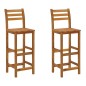 vidaXL Set da Bar da Giardino 3 pz in Legno Massello di Acacia vidaXL Set da Bar da Giardino 3 pz in Legno Massello di Acacia