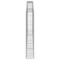 vidaXL Cesti Gabbioni ad Arco 5 pz 400x30x180/200 cm Ferro Zincato vidaXL Cesti Gabbioni ad Arco 5 pz 400x30x180/200 cm Ferro Zincato