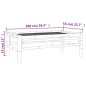 vidaXL Set Salotto da Giardino 5pz con Cuscini Grigio Scuro Bambù vidaXL Set Salotto da Giardino 5pz con Cuscini Grigio Scuro Bambù
