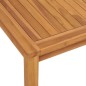 vidaXL Set da Pranzo per Giardino 5 pz in Legno Massello di Teak vidaXL Set da Pranzo per Giardino 5 pz in Legno Massello di Teak