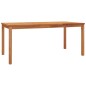 vidaXL Set da Pranzo per Giardino 5 pz in Legno Massello di Teak vidaXL Set da Pranzo per Giardino 5 pz in Legno Massello di Teak