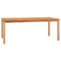 vidaXL Set da Pranzo per Giardino 3 pz in Legno Massello di Teak vidaXL Set da Pranzo per Giardino 3 pz in Legno Massello di Teak
