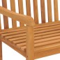 vidaXL Set da Pranzo per Giardino 4 pz in Legno Massello di Teak vidaXL Set da Pranzo per Giardino 4 pz in Legno Massello di Teak