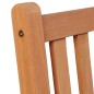 vidaXL Set da Pranzo per Giardino 5 pz in Legno Massello di Teak vidaXL Set da Pranzo per Giardino 5 pz in Legno Massello di Teak