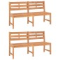 vidaXL Set da Pranzo per Giardino 3 pz in Legno Massello di Teak vidaXL Set da Pranzo per Giardino 3 pz in Legno Massello di Teak