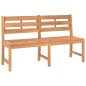 vidaXL Set da Pranzo per Giardino 3 pz in Legno Massello di Teak vidaXL Set da Pranzo per Giardino 3 pz in Legno Massello di Teak