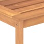 vidaXL Set da Pranzo per Giardino 3 pz in Legno Massello di Teak vidaXL Set da Pranzo per Giardino 3 pz in Legno Massello di Teak