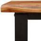 vidaXL Set da Pranzo 3 pz con Bordi Vivi in Legno Massello di Acacia vidaXL Set da Pranzo 3 pz con Bordi Vivi in Legno Massello di Acacia