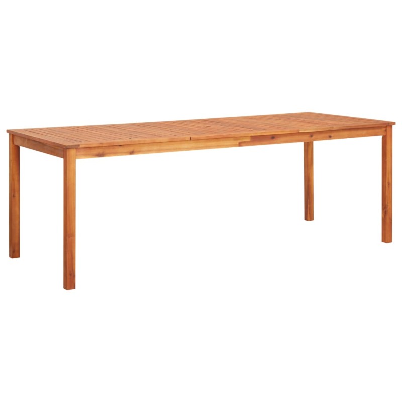 Tavolo da Giardino 215x90x74 cm in Legno Massello di Acacia Tavolo da Giardino 215x90x74 cm in Legno Massello di Acacia