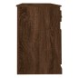 vidaXL Scrivania con Armadietto Rovere Marrone in Legno Multistrato vidaXL Scrivania con Armadietto Rovere Marrone in Legno Multistrato