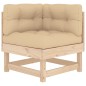 vidaXL Set Divani da Giardino 7 pz con Cuscini in Legno Massello vidaXL Set Divani da Giardino 7 pz con Cuscini in Legno Massello