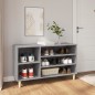 Scarpiera Grigio Sonoma 102x36x60 cm in Legno Multistrato Scarpiera Grigio Sonoma 102x36x60 cm in Legno Multistrato