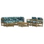 vidaXL Set Divani da Giardino 7pz con Cuscini Legno Impregnato di Pino vidaXL Set Divani da Giardino 7pz con Cuscini Legno Impregnato di Pino