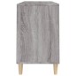 Scarpiera Grigio Sonoma 102x36x60 cm in Legno Multistrato Scarpiera Grigio Sonoma 102x36x60 cm in Legno Multistrato
