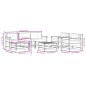 vidaXL Set Divani da Giardino 7pz con Cuscini Legno Impregnato di Pino