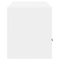 Mobile Porta TV Bianco 100x35x40 cm in Legno Multistrato Mobile Porta TV Bianco 100x35x40 cm in Legno Multistrato