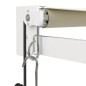 vidaXL Tenda da Sole Retrattile Crema 5x3 m in Tessuto e Alluminio vidaXL Tenda da Sole Retrattile Crema 5x3 m in Tessuto e Alluminio
