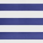 vidaXL Tenda Sole Retrattile Blu e Bianca 3,5x2,5m Tessuto e Alluminio vidaXL Tenda Sole Retrattile Blu e Bianca 3,5x2,5m Tessuto e Alluminio