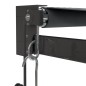 vidaXL Tenda da Sole Retrattile Antracite 3x2,5 m Tessuto e Alluminio vidaXL Tenda da Sole Retrattile Antracite 3x2,5 m Tessuto e Alluminio