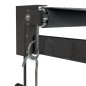 vidaXL Tenda da Sole Retrattile Antracite 4,5x3 m Tessuto e Alluminio vidaXL Tenda da Sole Retrattile Antracite 4,5x3 m Tessuto e Alluminio