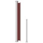 vidaXL Tenda Laterale Retrattile per Patio 180x500 cm Marrone vidaXL Tenda Laterale Retrattile per Patio 180x500 cm Marrone