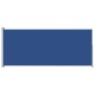 vidaXL Tenda Laterale Retrattile per Patio 180x500 cm Blu vidaXL Tenda Laterale Retrattile per Patio 180x500 cm Blu
