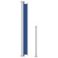vidaXL Tenda Laterale Retrattile per Patio 180x500 cm Blu vidaXL Tenda Laterale Retrattile per Patio 180x500 cm Blu