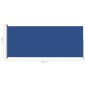 vidaXL Tenda Laterale Retrattile per Patio 180x500 cm Blu vidaXL Tenda Laterale Retrattile per Patio 180x500 cm Blu