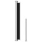vidaXL Tenda Laterale Retrattile per Patio 220x500 cm Nera vidaXL Tenda Laterale Retrattile per Patio 220x500 cm Nera