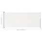 vidaXL Tenda Laterale Retrattile per Patio 220x500 cm Crema vidaXL Tenda Laterale Retrattile per Patio 220x500 cm Crema