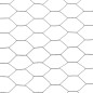 vidaXL Recinzione in Rete per Pollaio in Acciaio e PVC 25x0,5 m Grigia vidaXL Recinzione in Rete per Pollaio in Acciaio e PVC 25x0,5 m Grigia