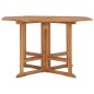 vidaXL Tavolo da Giardino Pieghevole 120x120x75 cm in Massello di Teak vidaXL Tavolo da Giardino Pieghevole 120x120x75 cm in Massello di Teak