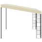 vidaXL Gazebo a Parete 3x3 m Crema in Tessuto vidaXL Gazebo a Parete 3x3 m Crema in Tessuto