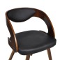 vidaXL Sedie da Pranzo 4 pz Marroni in Legno Curvo e Similpelle vidaXL Sedie da Pranzo 4 pz Marroni in Legno Curvo e Similpelle