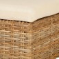 vidaXL Sedie Sala da Pranzo 6 pz in Rattan Kubu e Legno di Mango vidaXL Sedie Sala da Pranzo 6 pz in Rattan Kubu e Legno di Mango