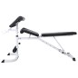 vidaXL Panca Multifunzione con Rack Bilanciere e Set Manubri 60,5 kg vidaXL Panca Multifunzione con Rack Bilanciere e Set Manubri 60,5 kg