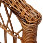 vidaXL Sedie da Esterno 2 pz in Rattan Naturale Marrone vidaXL Sedie da Esterno 2 pz in Rattan Naturale Marrone