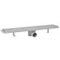 vidaXL Scarico Doccia Lineare 2 pz 630x140 mm Acciaio Inossidabile vidaXL Scarico Doccia Lineare 2 pz 630x140 mm Acciaio Inossidabile