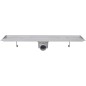 vidaXL Scarico Doccia Lineare 2 pz 630x140 mm Acciaio Inossidabile vidaXL Scarico Doccia Lineare 2 pz 630x140 mm Acciaio Inossidabile