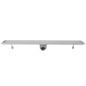 vidaXL Scarico Doccia Lineare 2 pz 930x140 mm Acciaio Inossidabile