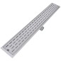 vidaXL Scarico Doccia Lineare 2 pz 930x140 mm Acciaio Inossidabile vidaXL Scarico Doccia Lineare 2 pz 930x140 mm Acciaio Inossidabile