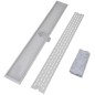 vidaXL Scarichi Doccia Lineari 2 pz 1030x140 mm Acciaio Inossidabile vidaXL Scarichi Doccia Lineari 2 pz 1030x140 mm Acciaio Inossidabile